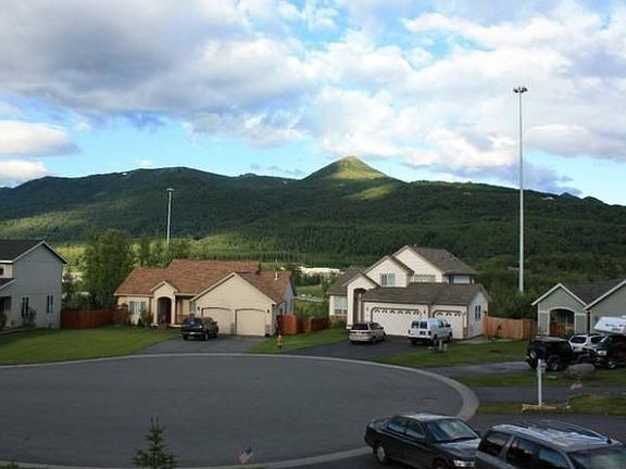 View from front of house