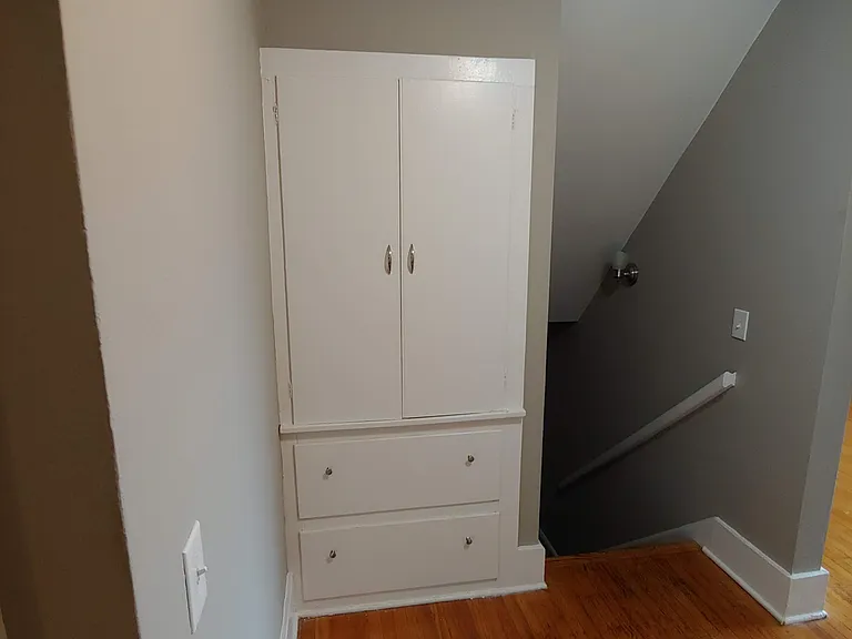 Built in cabinets and drawers