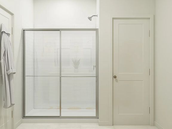 Primary bath with shower