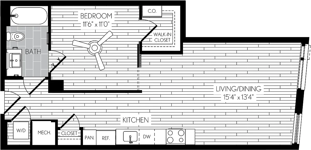 Floor plan A08