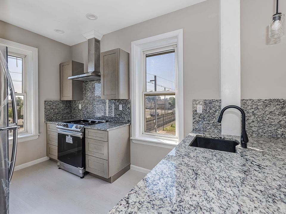 Bright and sunny kitchen with new cabinetry.
