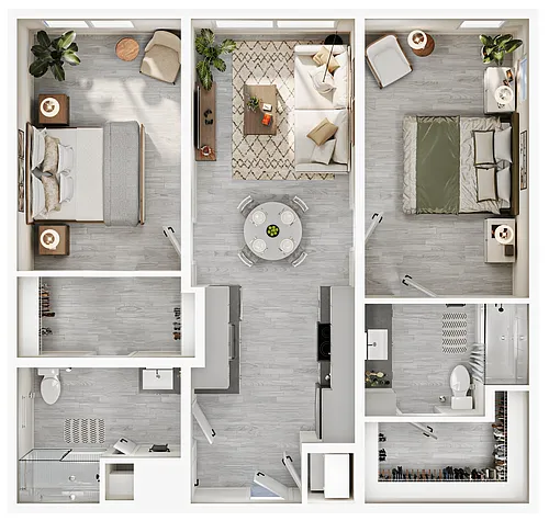Floor plan B8