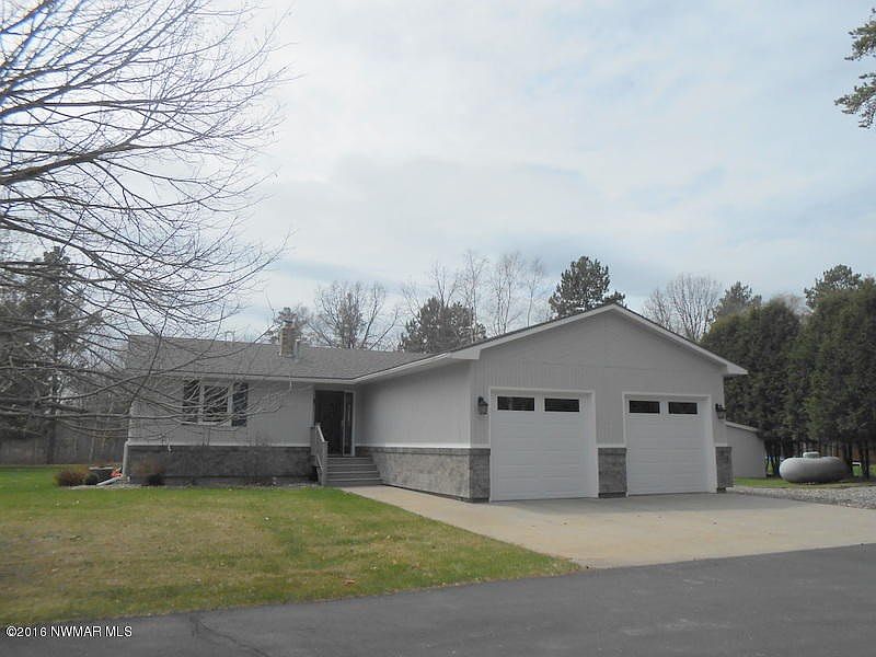 Front yard of home