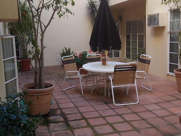 private courtyard