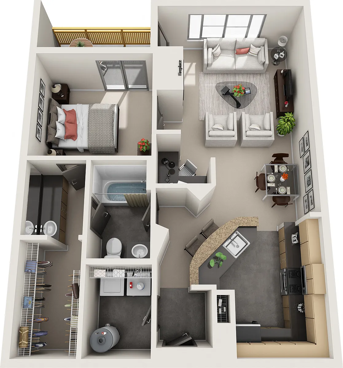 Floor plan Oasis
