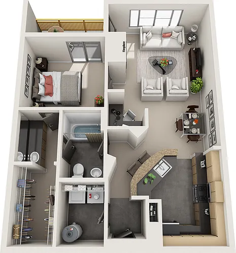 Floor plan Oasis