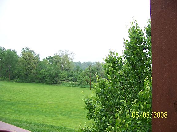 side yard view of trail 