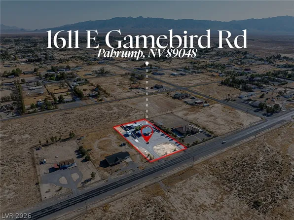 1611 E Gamebird Rd, Pahrump, NV 89048