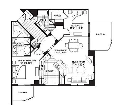 5th image of 500 E Grant St APT 1511