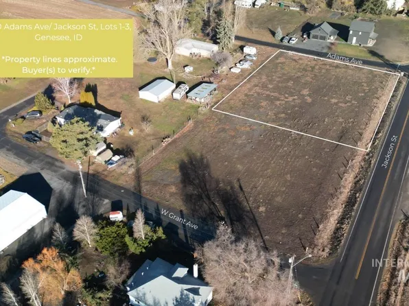 0 Adams Street Jackson St #1-3, Genesee, ID 83832