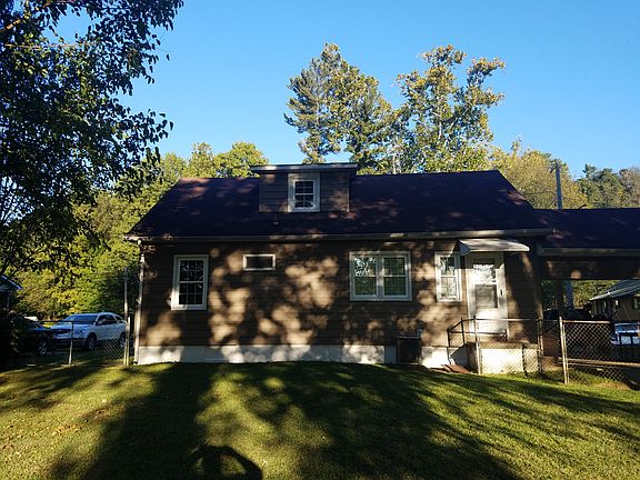 View from behind the house