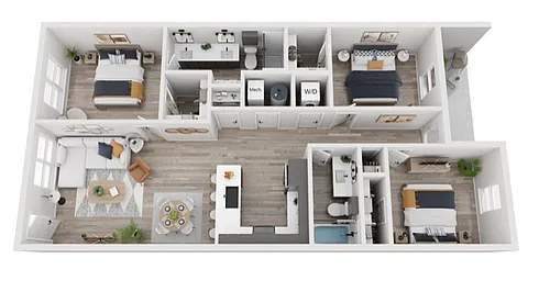 Floor plan Southlake Villa
