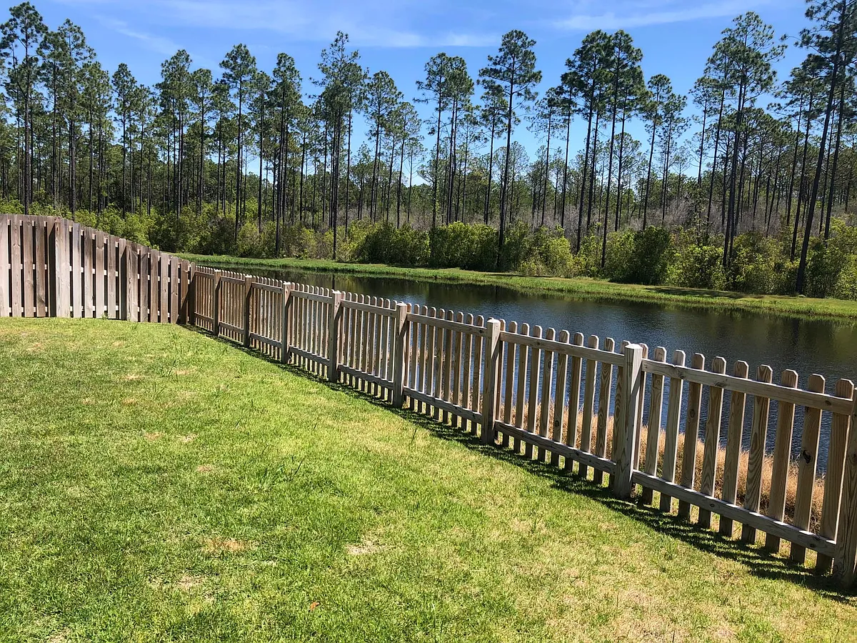 Backyard view. - 263 Windrow Way