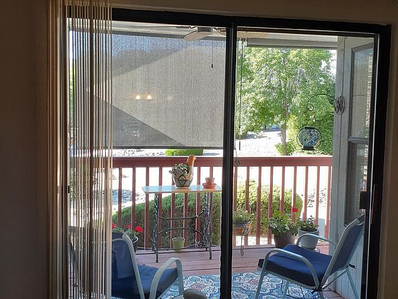 Deck off of bedroom