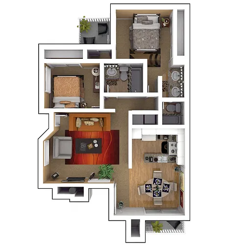 Floor plan Residence 3 Luxury