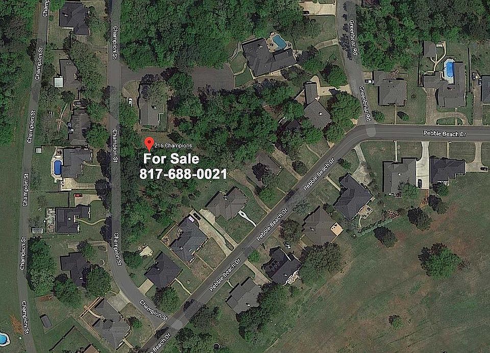 Quite East Texas neighborhoo