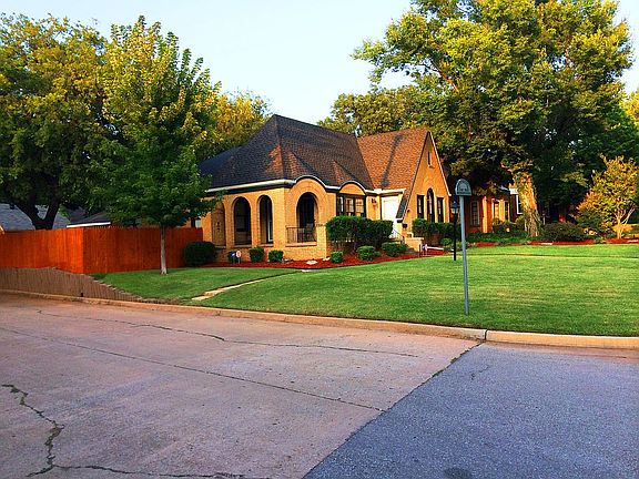 Front of house, facing East