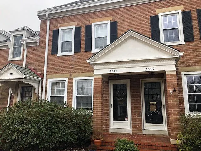 Front entrance left side