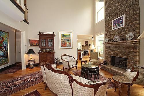 Family Room with Fireplace