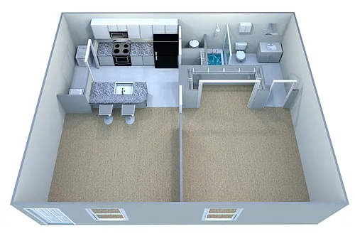 Floor plan Classic Deluxe II- Phase1