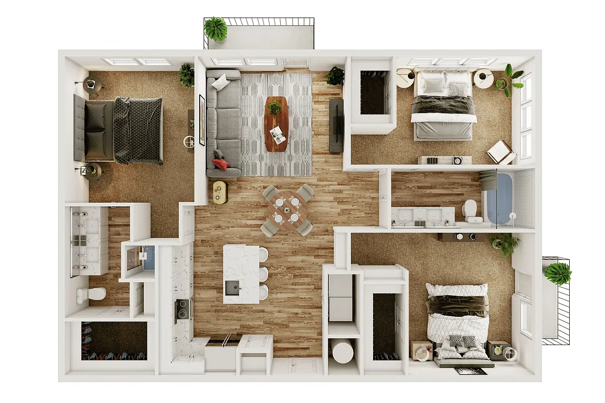 Floor plan C1