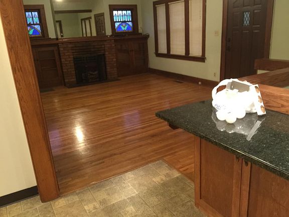 Living room view from kitchen