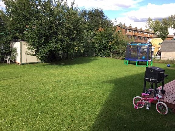 Back yard.
