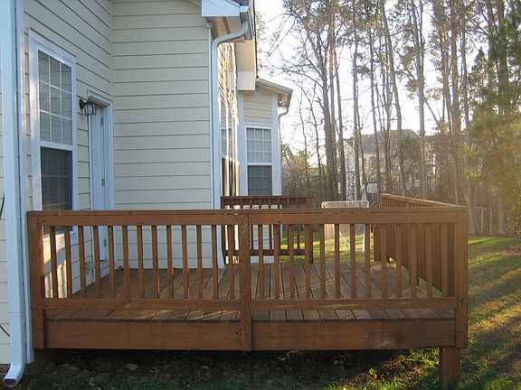Deck off of Kitchen area.