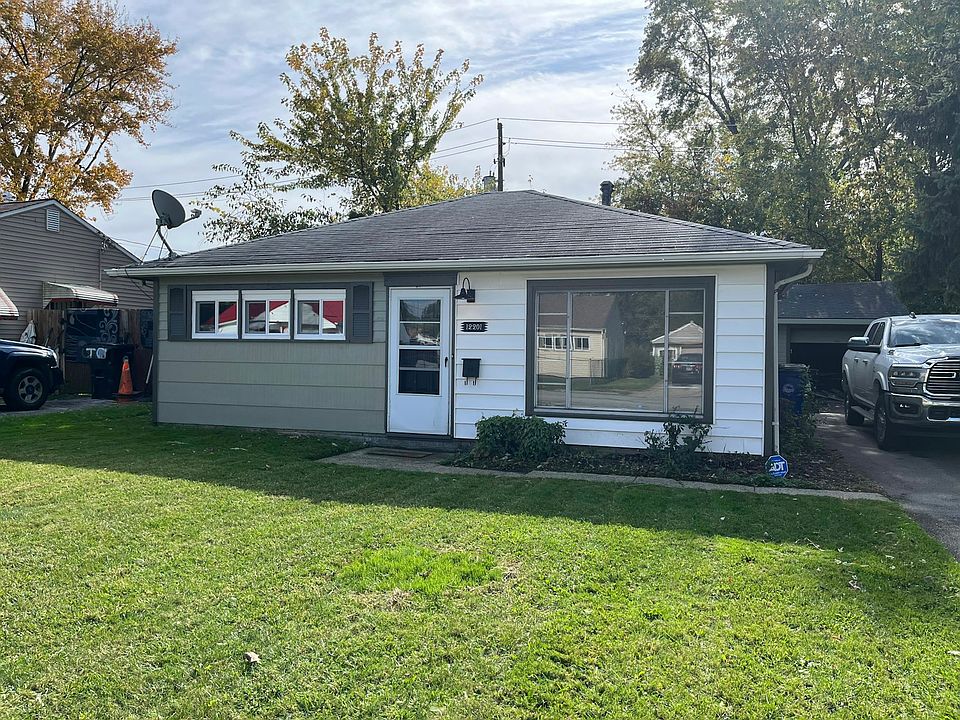 Front of house with garage