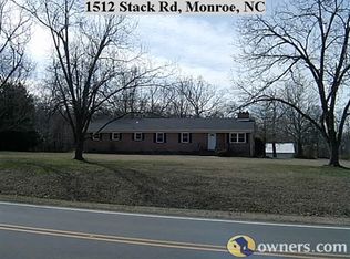 1512 Stack Rd, Monroe, NC 28112