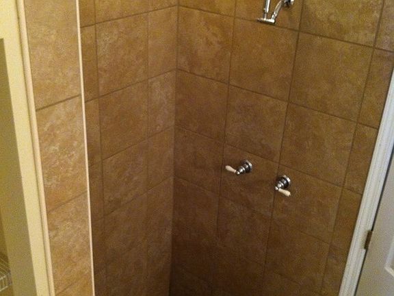 New master shower