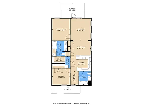 Floor plan All units are same layout