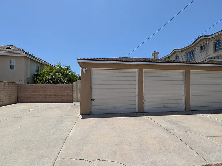 Assigned 1-car garage with automatic garage door opener.