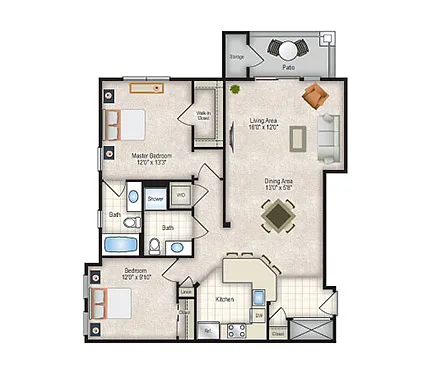 Floor plan The Oakmont