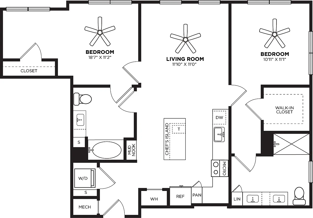 Floor plan B12