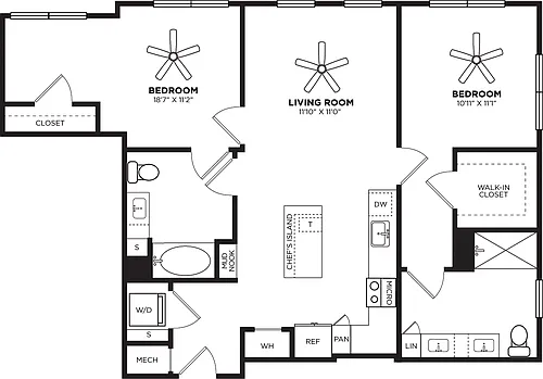 Floor plan B12