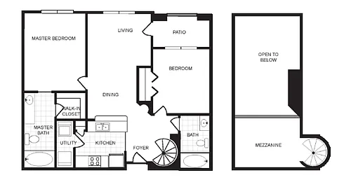Floor plan B6-Loft