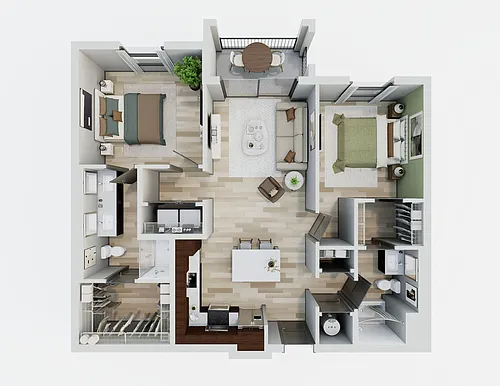 Floor plan B2