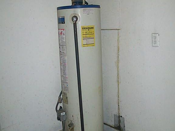 Hot Water Heater in Kitchen