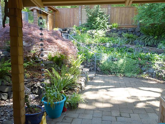 Courtyard from front door