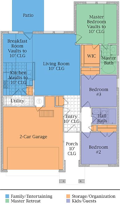 Darfield Floor Plan- 3 bed- 2 bath