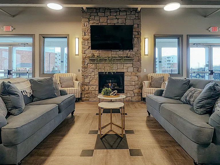 Clubhouse - Fireplace
