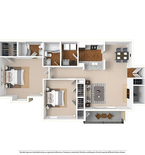 Floor plan Hampton - B2B