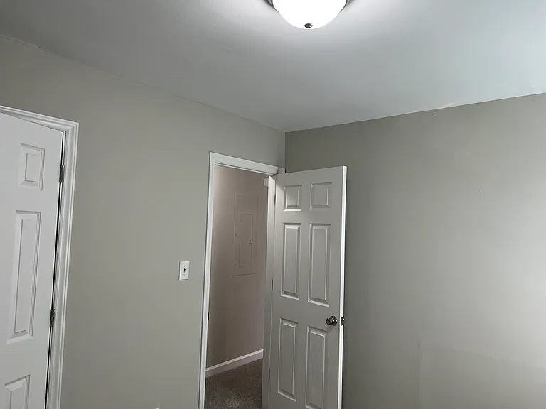 Bedroom With New Carpet!