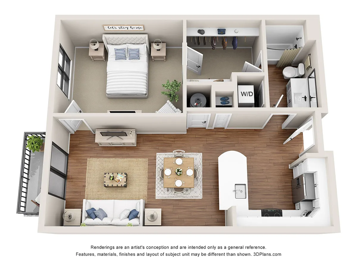 Floor plan Everett