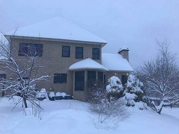 From driveway side 