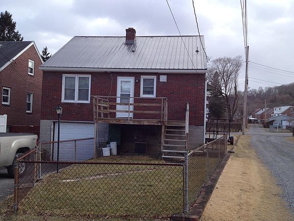 Rear of house