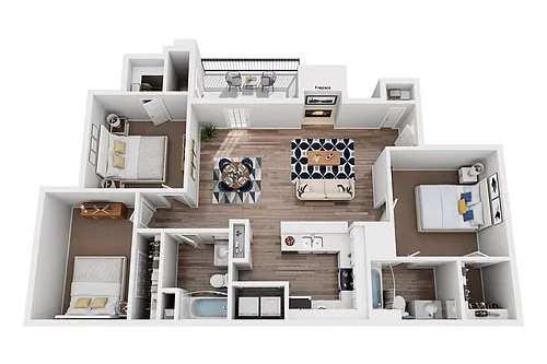 Floor plan The Reserve