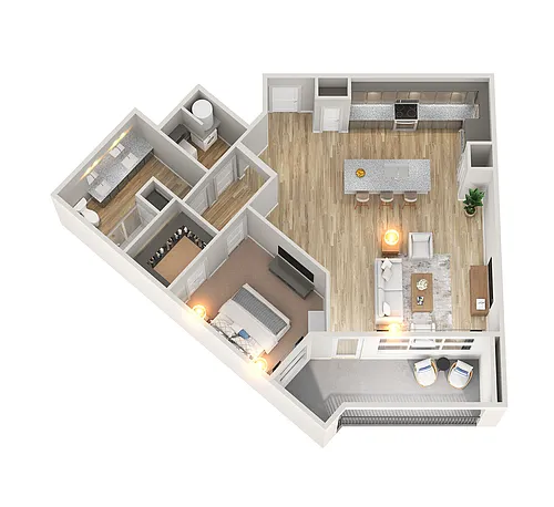 Floor plan A16