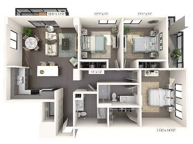 Floor plan Sauvignon Blanc